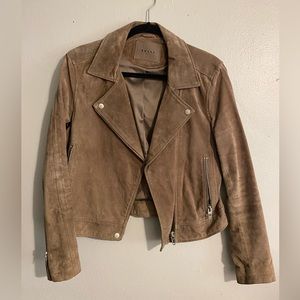 BLANKNYC tan suede jacket